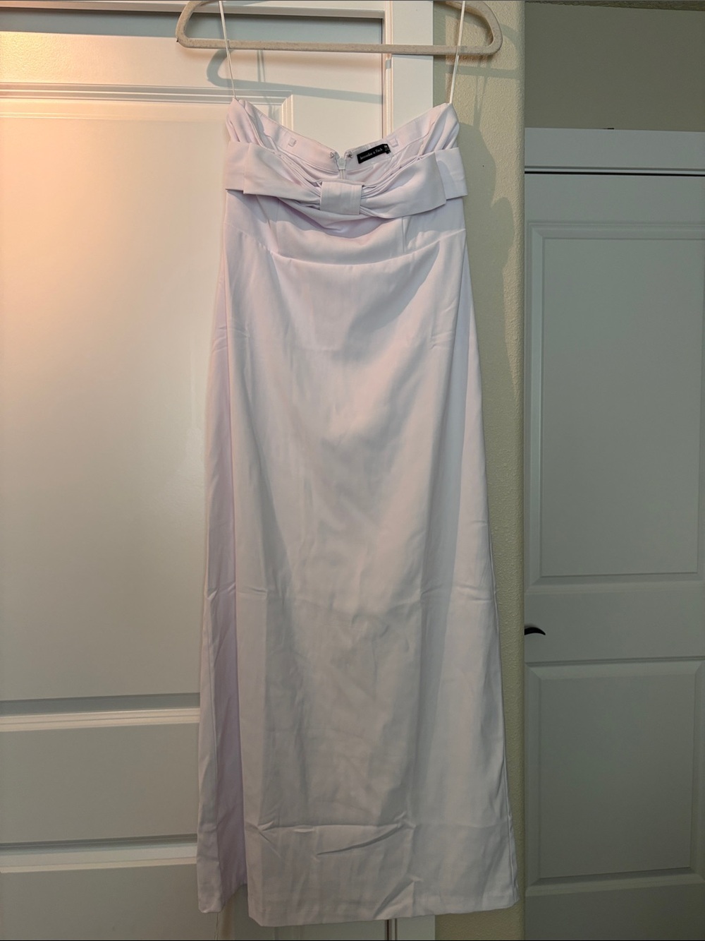 Abercrombie strapless bow dress